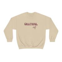 Thanksgiving Top, Turkey Day Sweatshirt, Grateful AF Long Sleeve, Holiday Grateful Hoodie