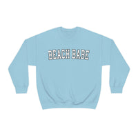 Varsity Beach Babe Crewneck
