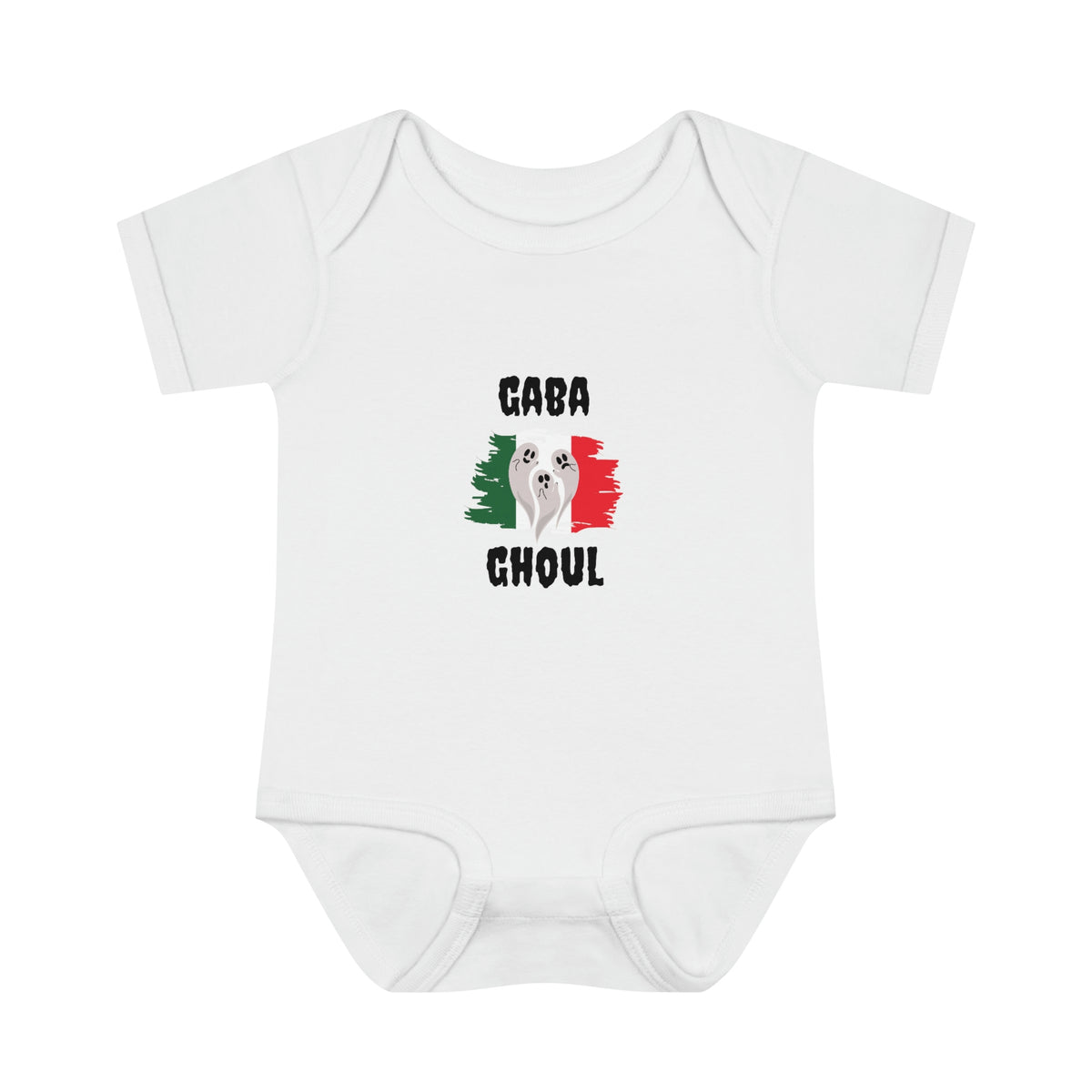 Gaba Ghoul Kids Onesie®, Italian Top for Babes, Halloween Humor for Babies