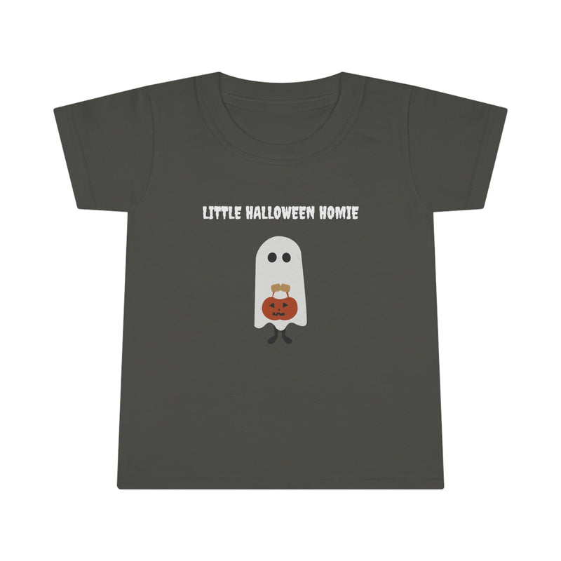 Little Halloween Homie, Spooky Season Toddler Tee, Toddler Fall Shirt, Ghost Tee, Little Kid's T Shirt