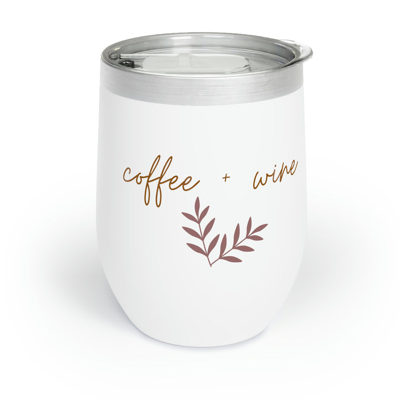 Coffee+Wine Tumbler, Insulated Wine Mug, Travel Coffee Cup, Travel Cup for Mom, Mom Cup *