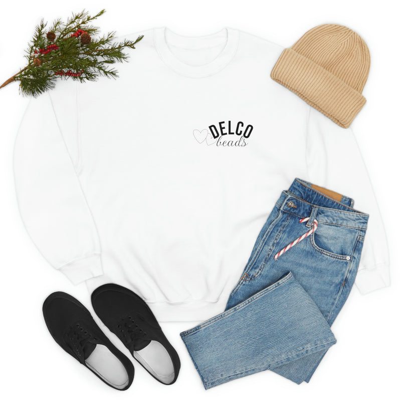 Delco Beads Crewneck, Small Business Sweatshirt, Delaware County Business