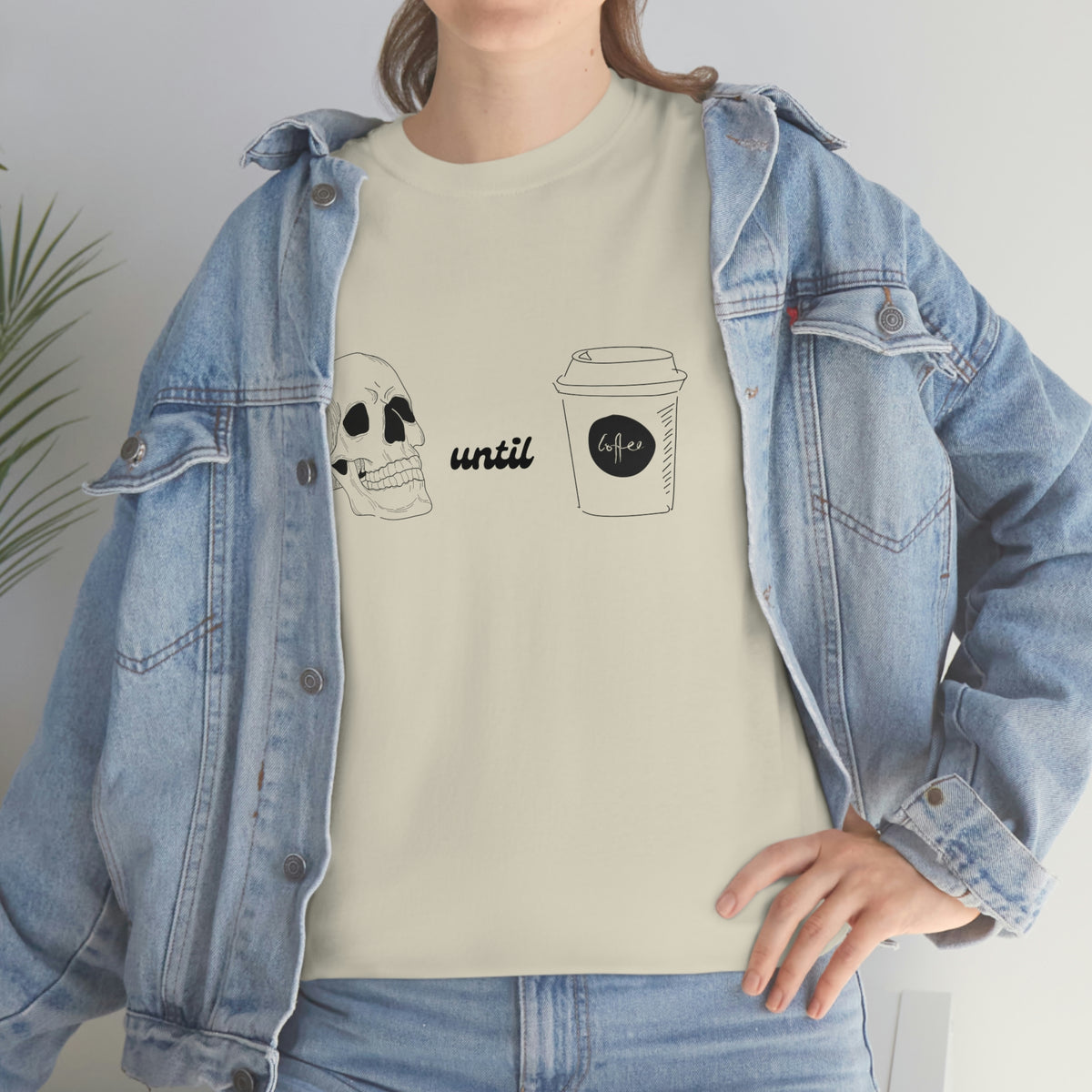 Dead Before Coffee Tee, Coffee Lovers Pullover, Coffee over Everything Oversized T Shirt