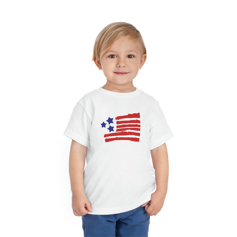 Toddler American Flag Tee