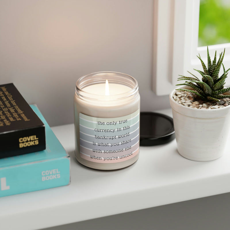 Almost Famous Candle, Lester Bangs quote candle