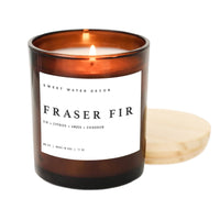 Fraser Fir 11 oz Soy Candle - Christmas Home Decor & Gifts