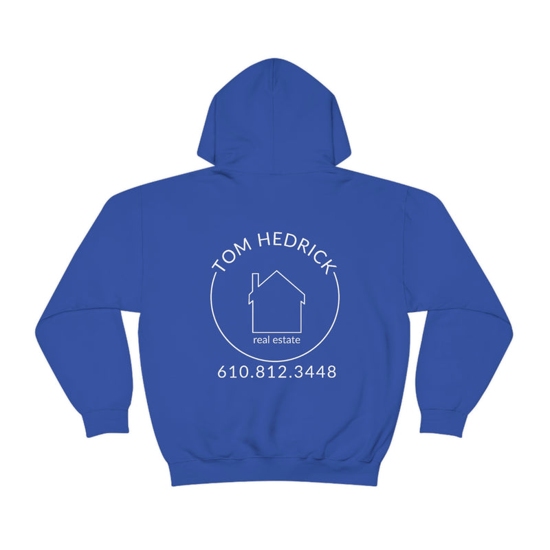 tommy hedrick HOODIE white text