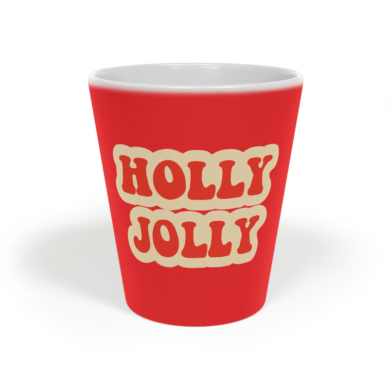 Christmas mug, Holly Jolly mug, Holiday mug, pollyanna gift, christmas gift, cute mug, funny mug