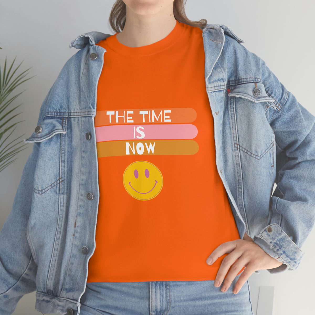 The Time is Now Tee, Inspiring TShirt, Uplifting Pullover, Now is the Time Top, Live Your Dreams Top