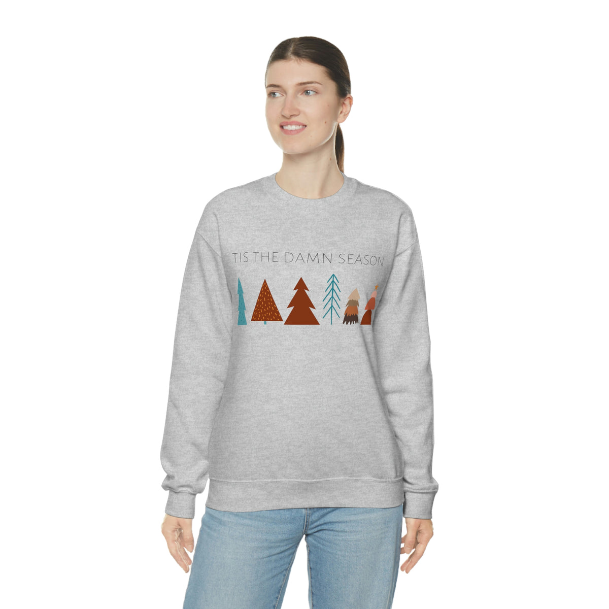 Taylor Swift Crewneck, Swifties, Christmas Oversized Comfy Holiday Sweatshirt, Tis the Damn Season Pullover, Holiday Top