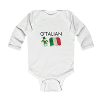 Irish and Italian Onesie®, Irish Baby, Italian Baby, Irish Combo Top for Babes, Funny Baby Tops