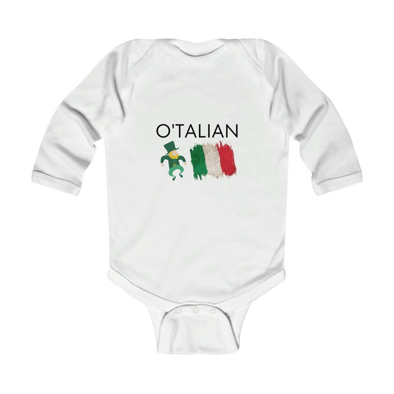 Irish and Italian OnesieÂ®, Irish Baby, Italian Baby, Irish Combo Top for Babes, Funny Baby Tops
