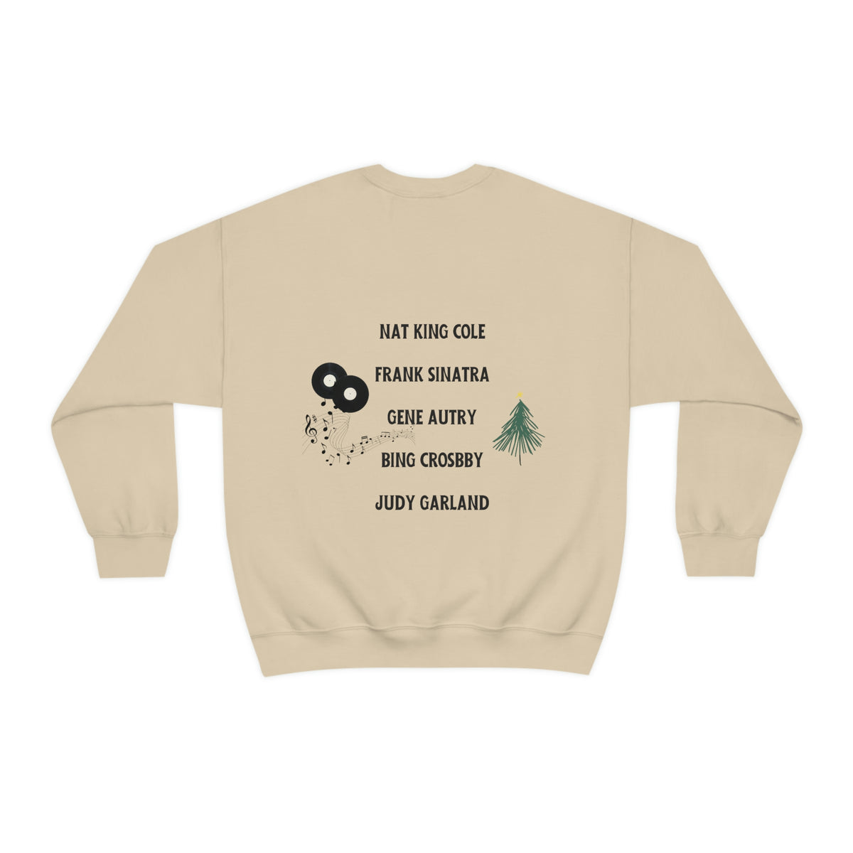 Christmas Tshirt, Christmas Classic Holiday Pullover, Nat King Cole, Frank Sinatra, Judy Garland, Gene Autry Tee, Holiday Gifts