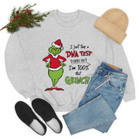 The Grinch Humor Crewneck, I'm 100% That Grinch, Lizzo Funny Christmas Pullover, The Grinch Holiday Sweatshirt