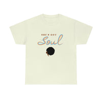 Shes Got Soul Tee, Soulful Top, Groovy Pullover, Cool Girl Top, Trendy Top, Soul Sister T Shirt