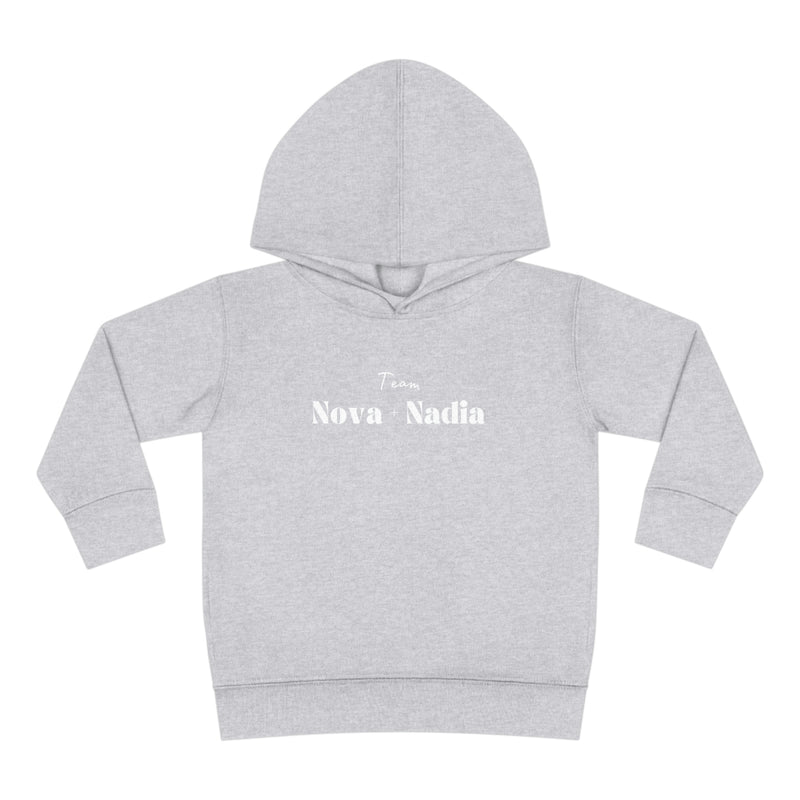 nova and nadia toddler hoodie